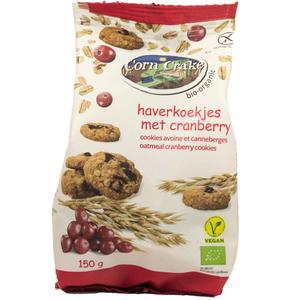 Corn Crake Haverkoekjes cranberry glutenvrij