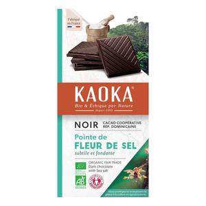 Kaoka Chocolade puur zeezout 70%