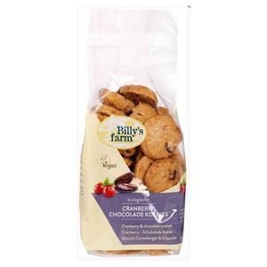 Billys Farm Cranberry chocokoekjes