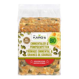 Dr.Karg Kaas met pompoenpit crackers