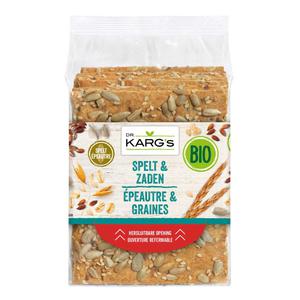 Dr.Karg Crispbread spelt zaden