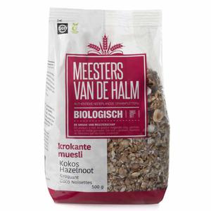 Halm Krokante muesli kokos-hazelnoot