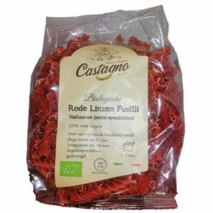 Castagno Fusilli rode linzen