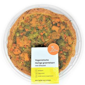 De Oorsprong Vegan groentetaart chiazaad