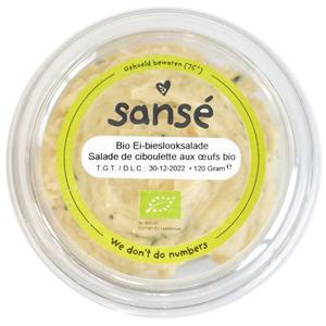 Sanse Ei-bieslook salade