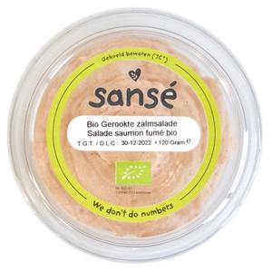 Sanse Gerookte zalm salade