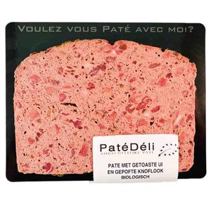 Patedeli Pate met ui en knoflook