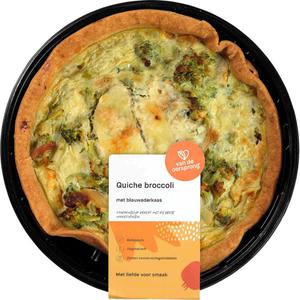 De Oorsprong Quiche broccoli blauwader-kaas