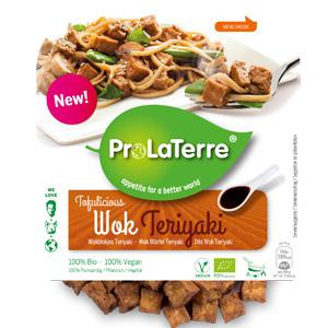 Prolaterre Tofulicious vegan wok teriyaki