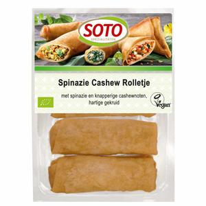 Soto Spinazie cashew rolletjes