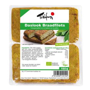 Taifun Braadfilet daslook vegan