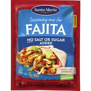 Santa Maria Fajita seasoning mix no salt or sugar