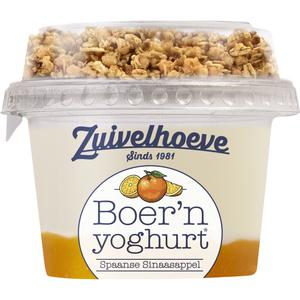 Zuivelhoeve Boer'n yoghurt Spaanse sinaasappel