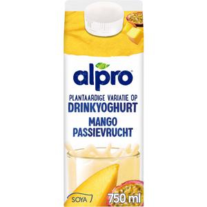 Alpro Plantaardige drink mango-passie