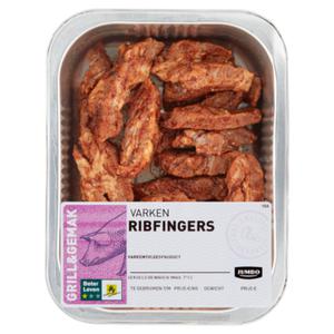 Jumbo Varkens Ribfingers ca. 200g