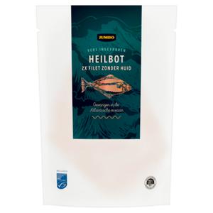 Jumbo Heilbot Filet Zonder Huid 2 Stuks 250g