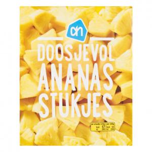 AH Doosjevol ananasstukjes