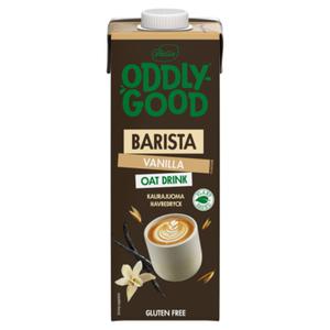 Oddlygood Barista Vanilla Flavour Oat Drink Gluten Free 1L