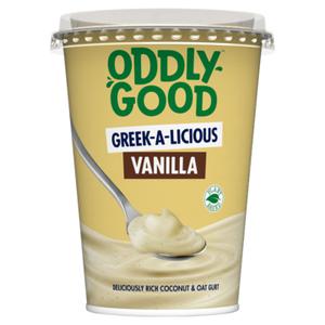 Oddlygood Greek-a-licious Vanilla 380g