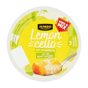 Jumbo Lemon Cello met Citroensaus, bevat alcohol 75g