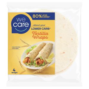 We Care Tortilla Wraps 4 x 40g