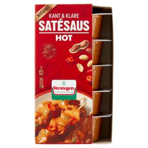 Verstegen Kant & Klare Satesaus Hot 5 x 80ML