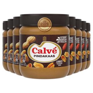 CalvA Calve Pindakaas Regular 12 x 350g