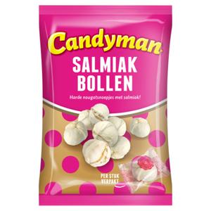 Candyman Salmiak bollen 100g