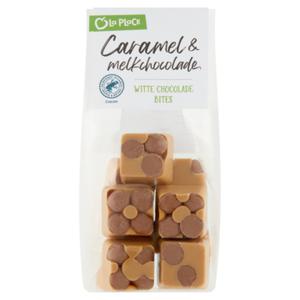 La Place Caramel & Melkchocolade Witte Chocolade Bites 150g