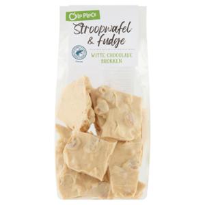 La Place Stroopwafel & Fudge Witte Chocolade Brokken 150g