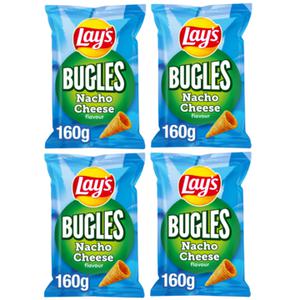 Jumbo Lay's Bugles Nacho Cheese Chips 4 x 160gr