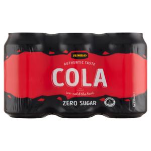 Jumbo Cola Authentic Taste Zero Sugar 6 x 330ML