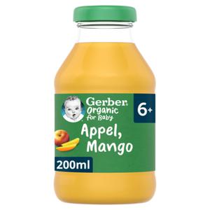 Gerber Organic Sap Appel Mango 6+