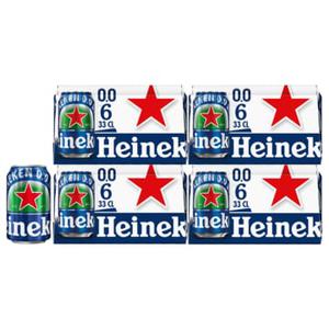 Heineken Premium Pilsener 0.0 Bier Blik 4 x 6 x 330ml