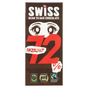 Swiss 72% Hazelnut 100g