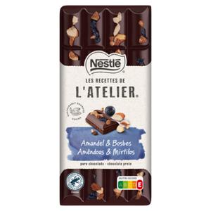 LES RECETTES DE L'ATELIER NESTLE L'ATELIER Pure chocolade amandel & bosbes