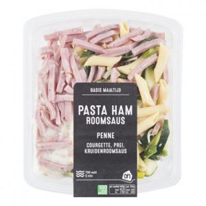 AH Basis maaltijdpasta ham roomsaus