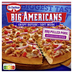 Dr. Oetker Big Americans Pizza BBQ Pulled Pork 420g