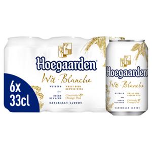 Hoegaarden Wit Belgisch Bier Blikken 6 x 330ML