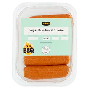 Jumbo Vegan Braadworst Chorizo 240g