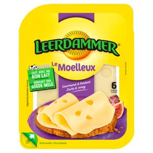 Leerdammer Le Moelleux Kaas 6 Plakken 150g