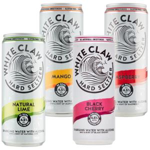 White Claw Hard Seltzer 4 x 330ml