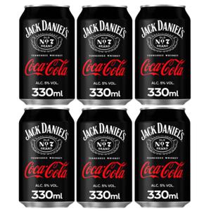 Jumbo Jack Daniel's & Coca-Cola 6 x 330ml