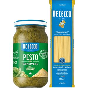 De Cecco Linguine al pesto pakket