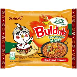 Samyang Buldak Hot Chicken Curry Ramen 140g