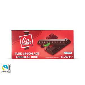 Fin Carre 2-pack pure chocolade