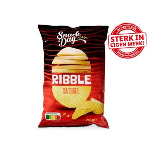 Snack Day Ribbelchips naturel