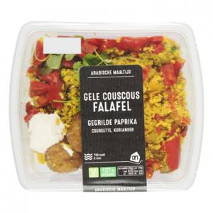 AH Falafel met gele couscous