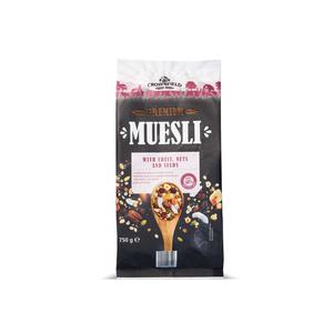 Crownfield Premium muesli met vruchten, noten en pitten