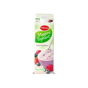 Milbona Magere yoghurt bosvruchten